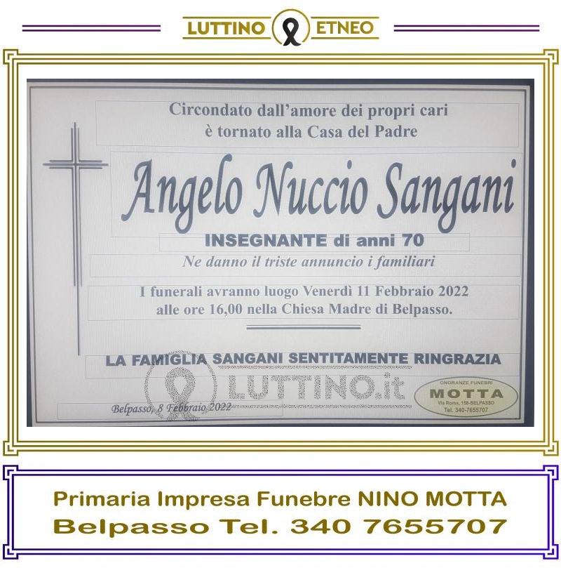 Angelo Nuccio  Sangani 